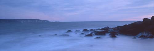 Panoramic Images of the New Forest : The Needles from Keyhaven